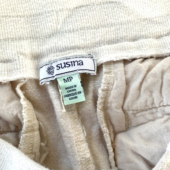 Susina linen blend capris | Size MP - Picture 4 of 10